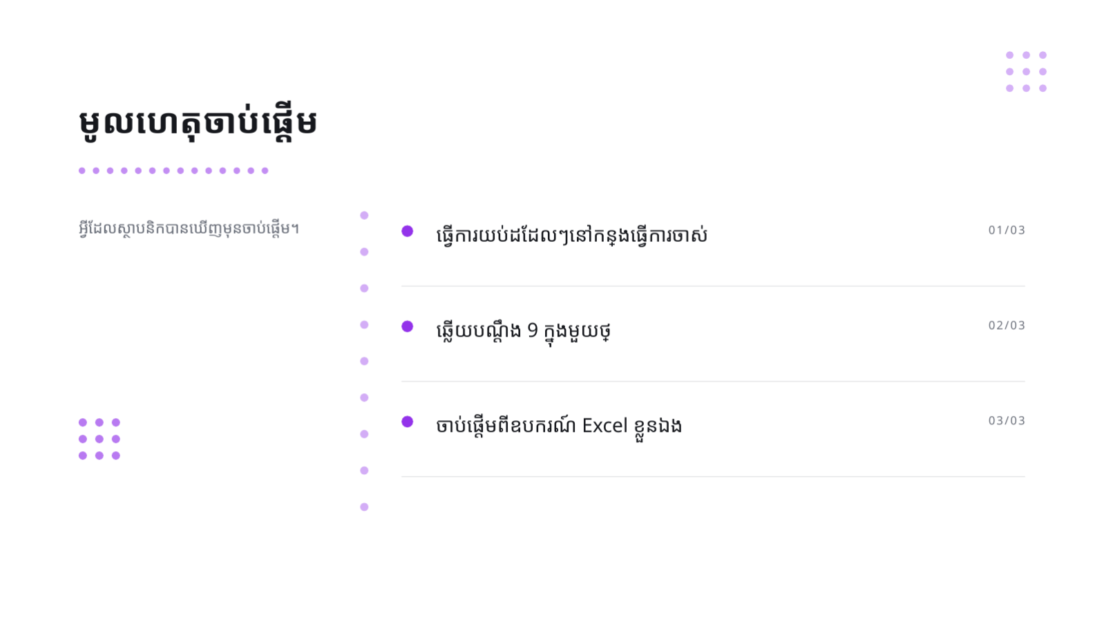 ស្លាយ 4 — ឯកសារ រឿងរ៉ាវអ្នកបង្កើតអាជីវកម្ម