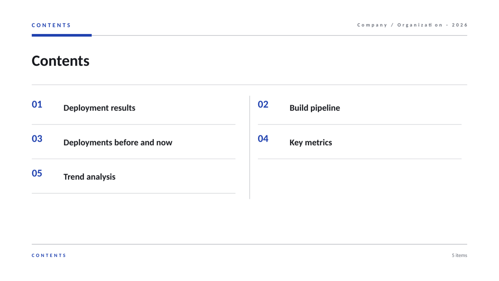 Slide 2 — DevOps Operations Deck