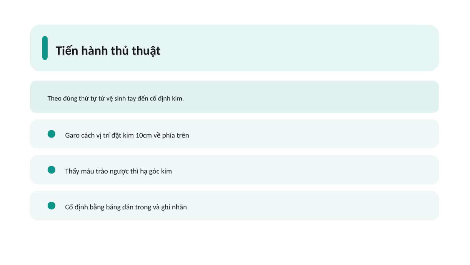 Trang chiếu 6 — Tài liệu đào tạo điều dưỡng