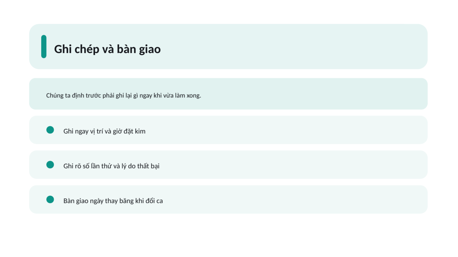 Trang chiếu 12 — Tài liệu đào tạo điều dưỡng