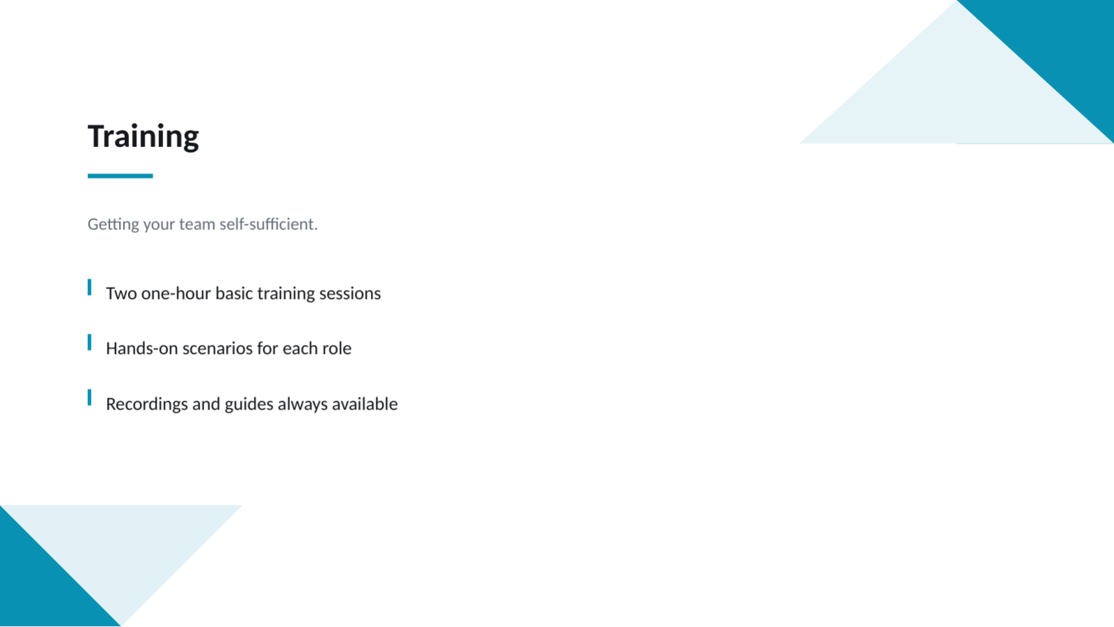 Slide 10 — Client Onboarding Deck
