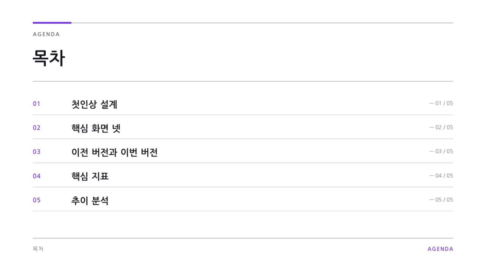 슬라이드 2 — 모바일 앱 소개 자료
