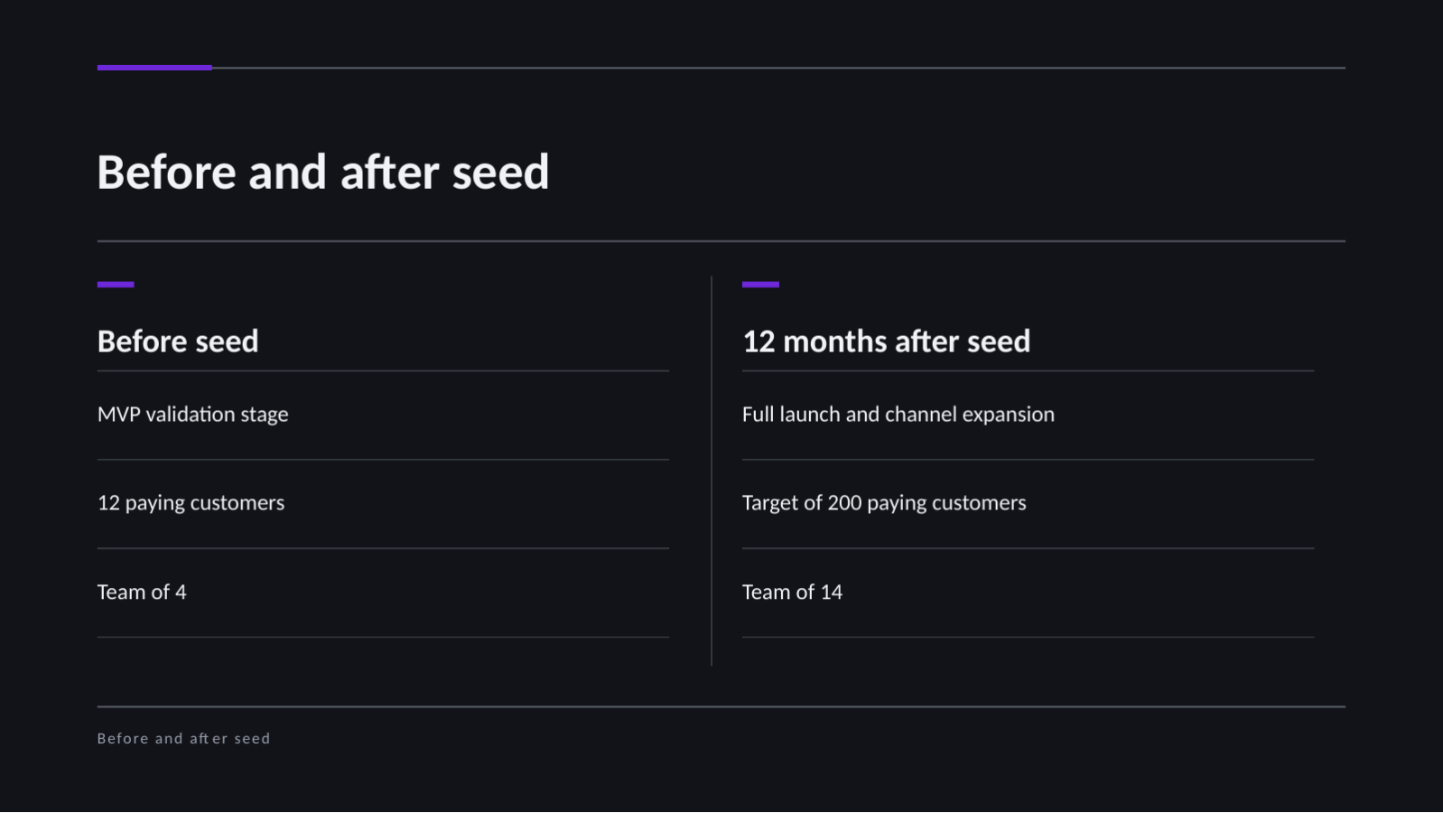 Slide 9 — Seed Round Pitch Deck