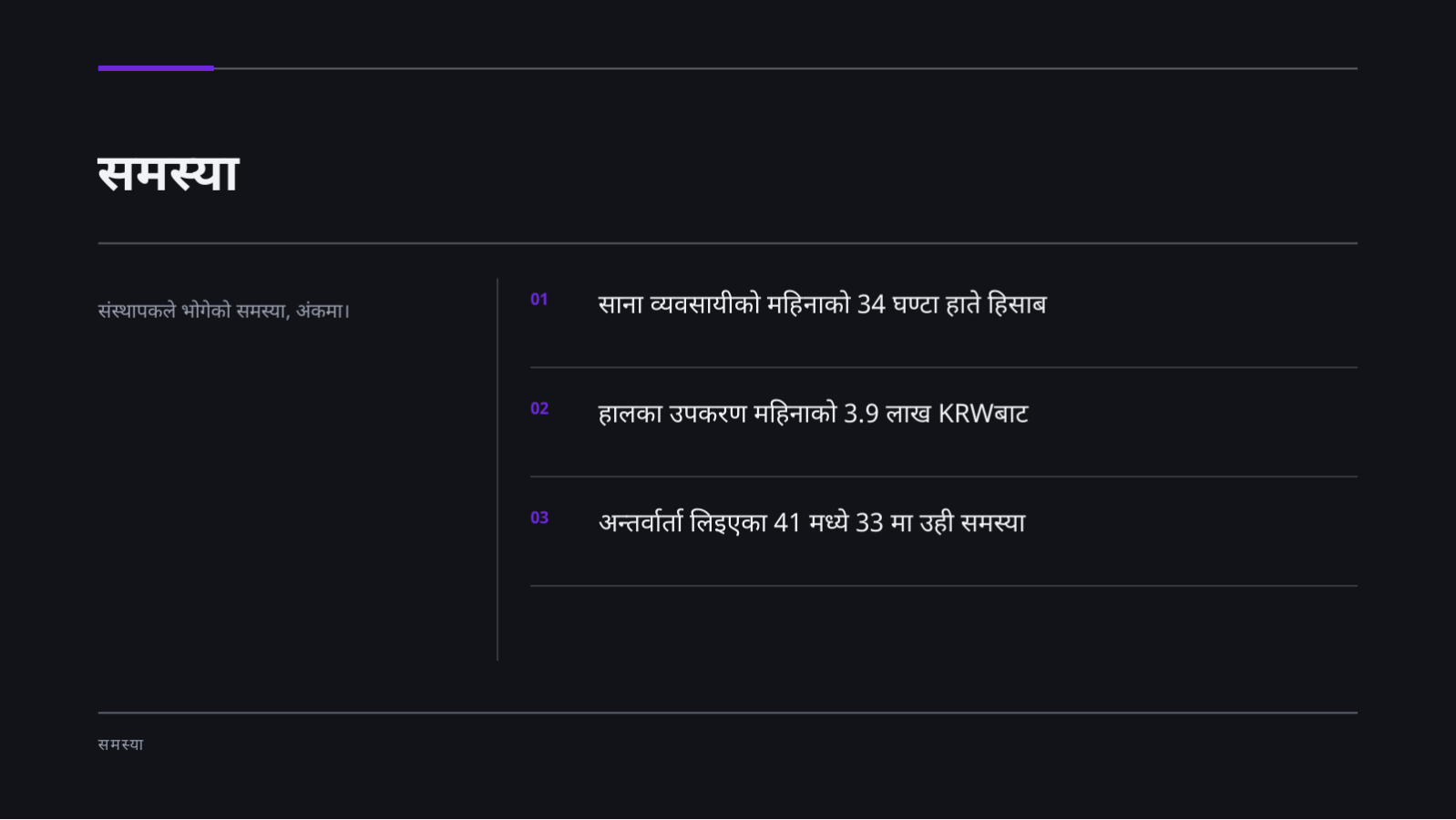स्लाइड 4 — सिड लगानी पिच डेक