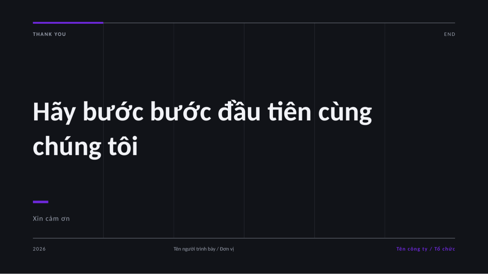Trang chiếu 12 — Pitch deck gọi vốn vòng hạt giống