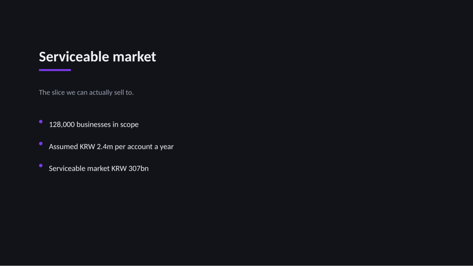 Slide 8 — Market Sizing Deck