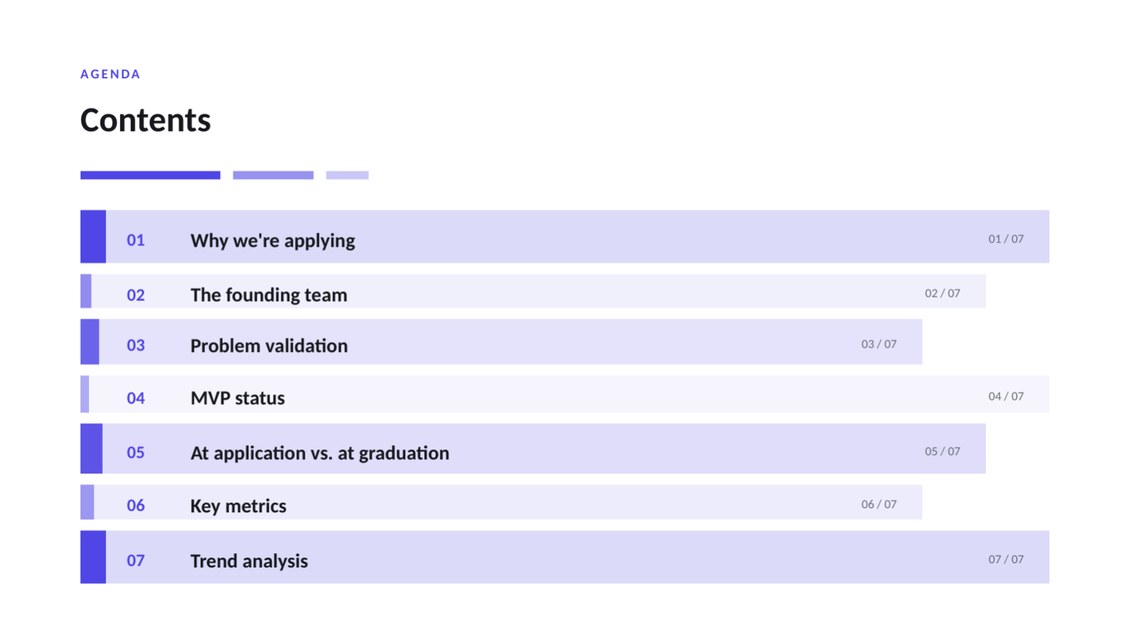 Slide 2 — Accelerator Application Deck