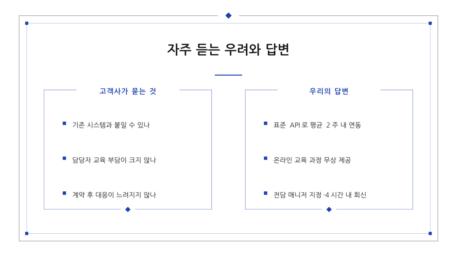 슬라이드 7 — 영업 피치 자료