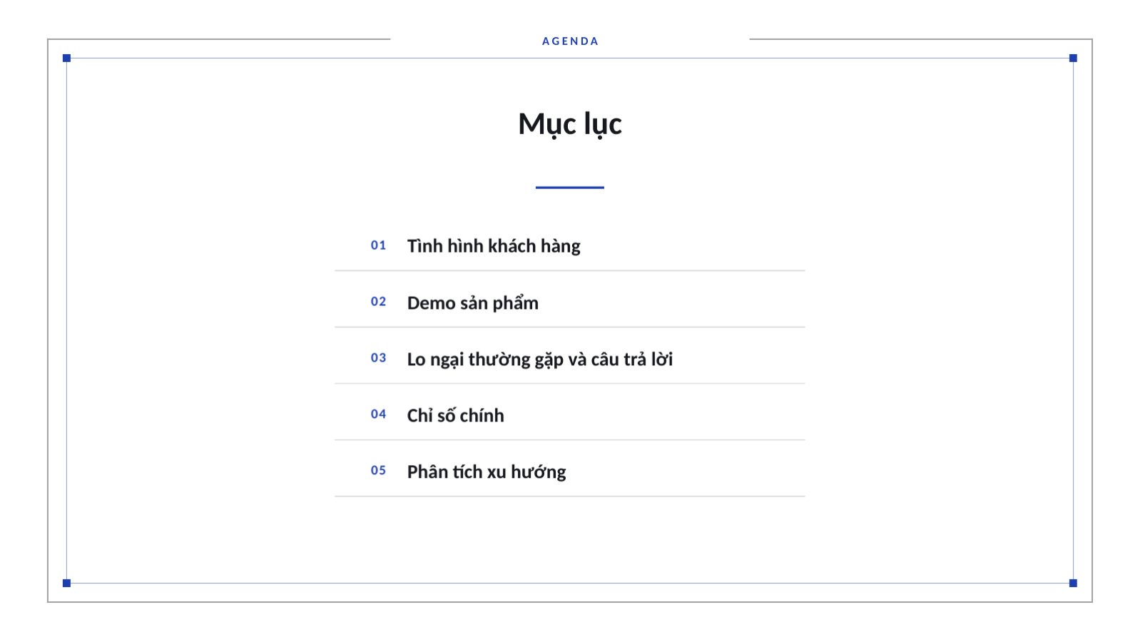 Trang chiếu 2 — Tài liệu chào bán hàng