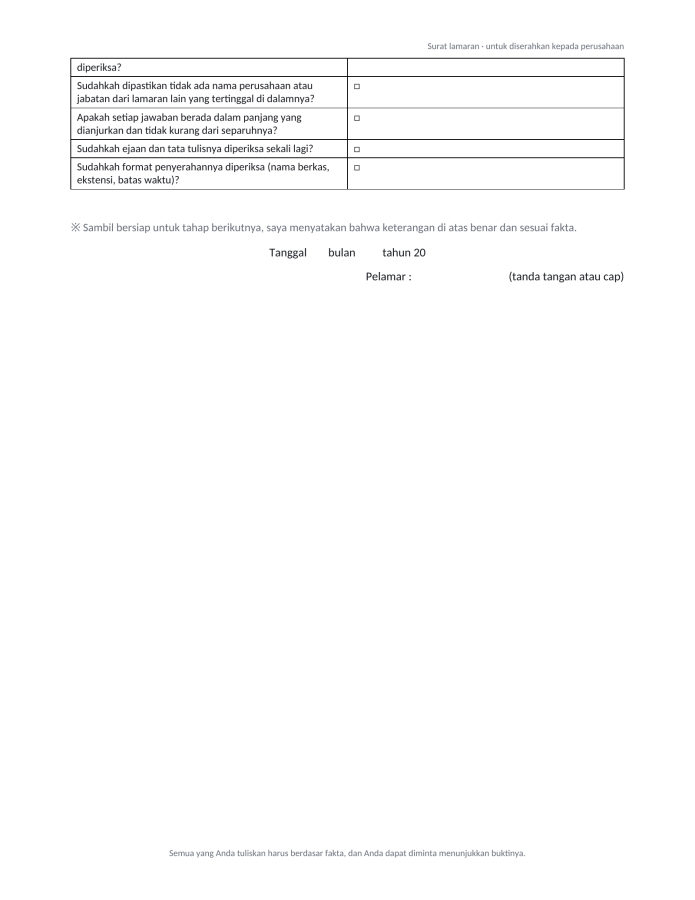 Halaman 4 — Format surat lamaran