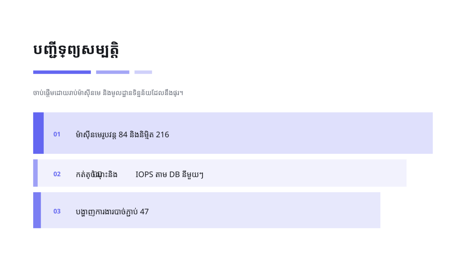 ស្លាយ 4 — ផែនការផ្លាស់ទីទៅពពក