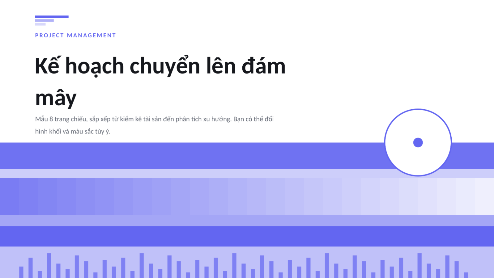 Trang chiếu 1 — Kế hoạch chuyển lên đám mây