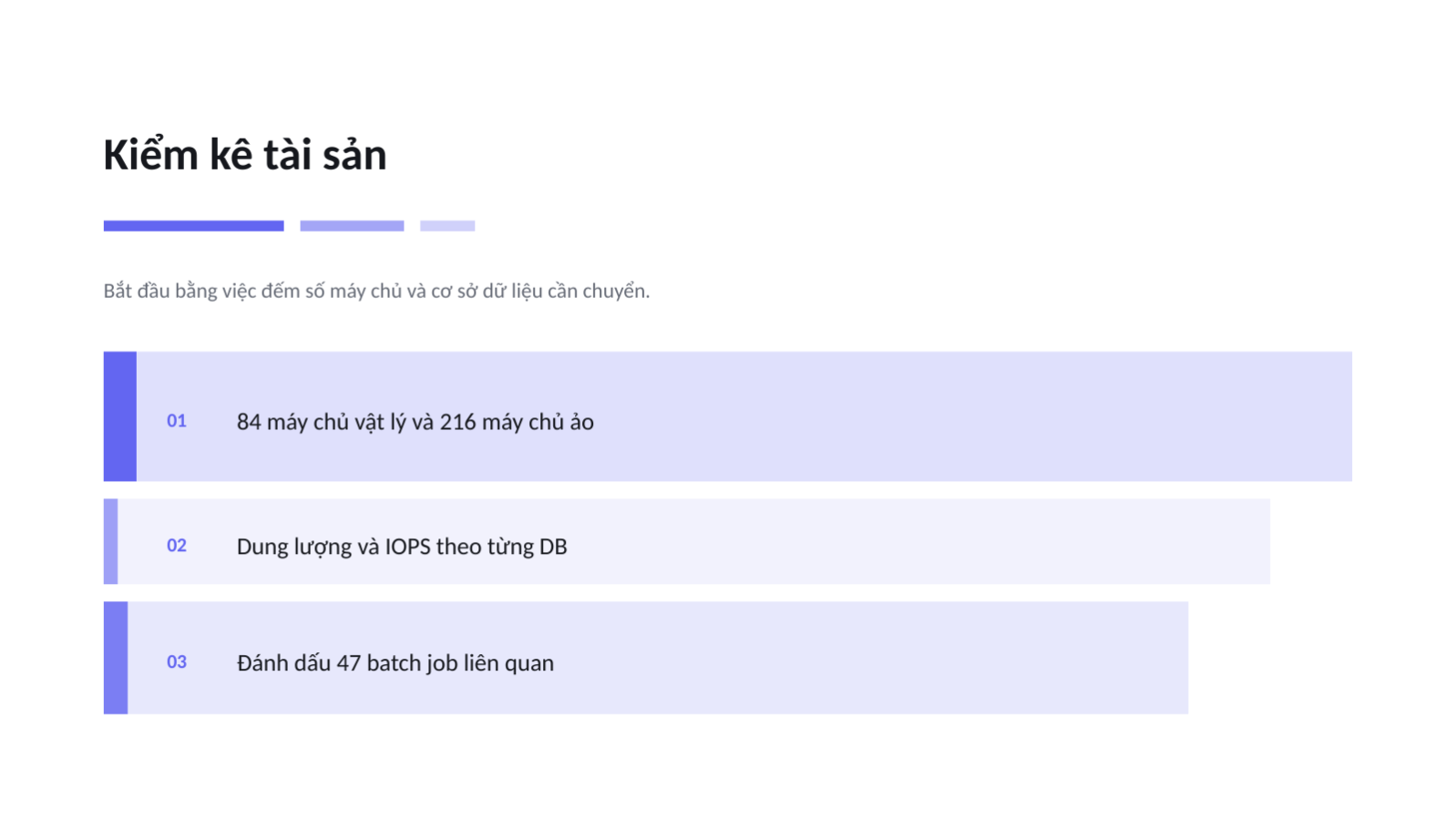 Trang chiếu 4 — Kế hoạch chuyển lên đám mây