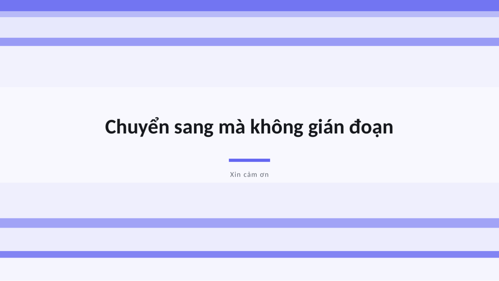 Trang chiếu 8 — Kế hoạch chuyển lên đám mây