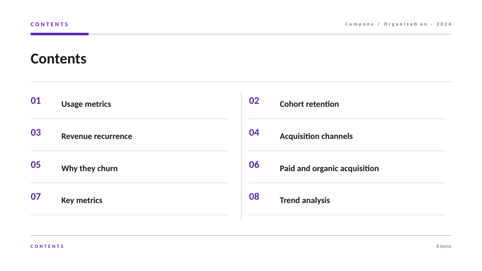 Slide 2 — Traction Report Deck
