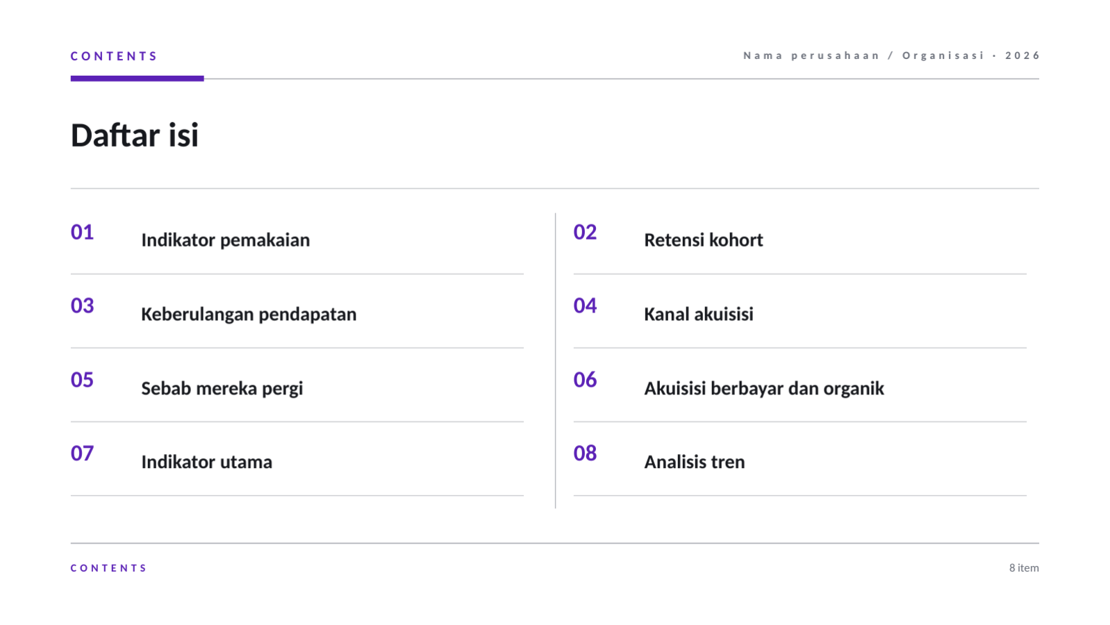 Slide 2 — Laporan traksi
