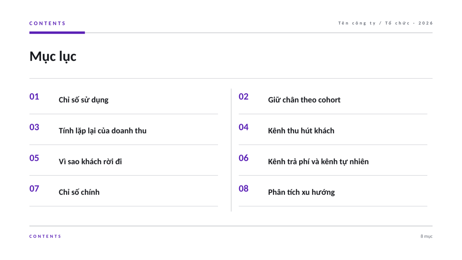 Trang chiếu 2 — Báo cáo traction