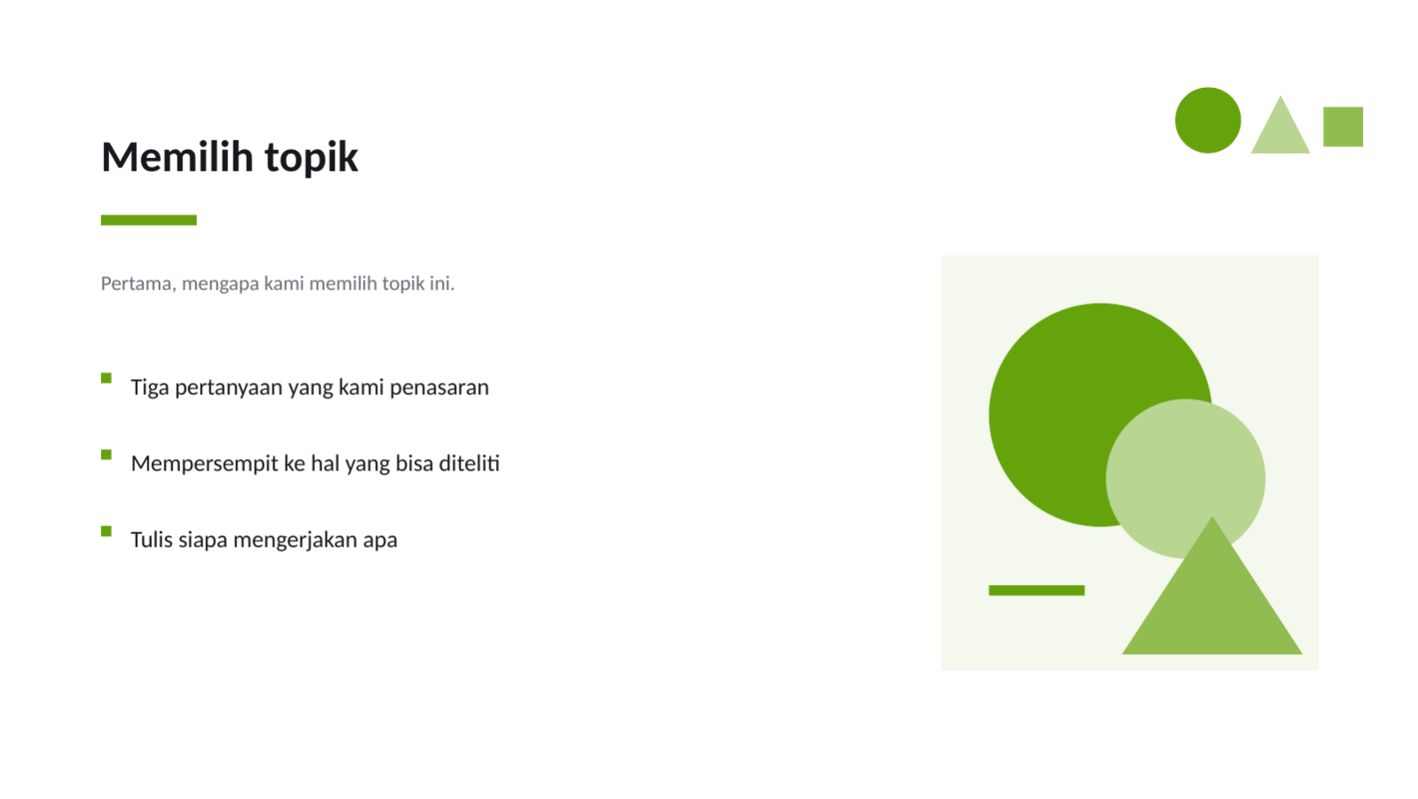 Slide 4 — Templat tugas presentasi siswa
