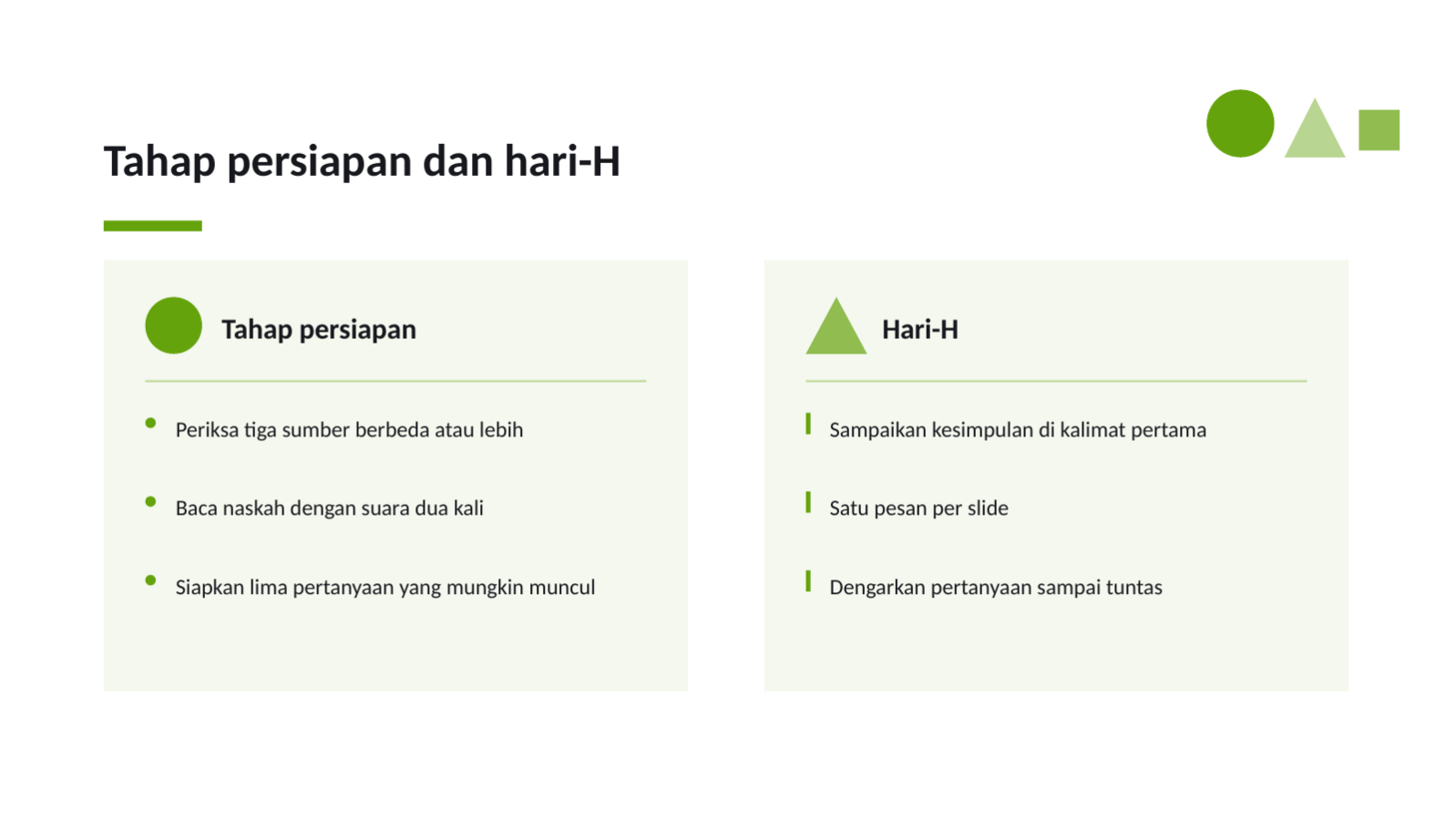 Slide 11 — Templat tugas presentasi siswa