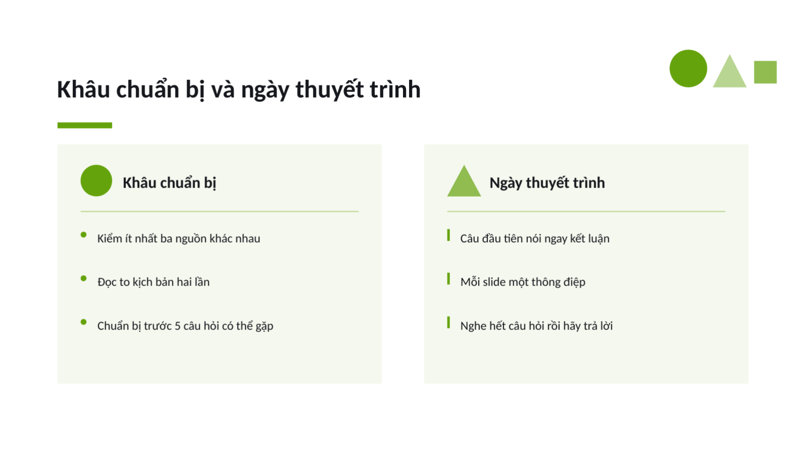 Trang chiếu 11 — Mẫu bài thuyết trình của học sinh