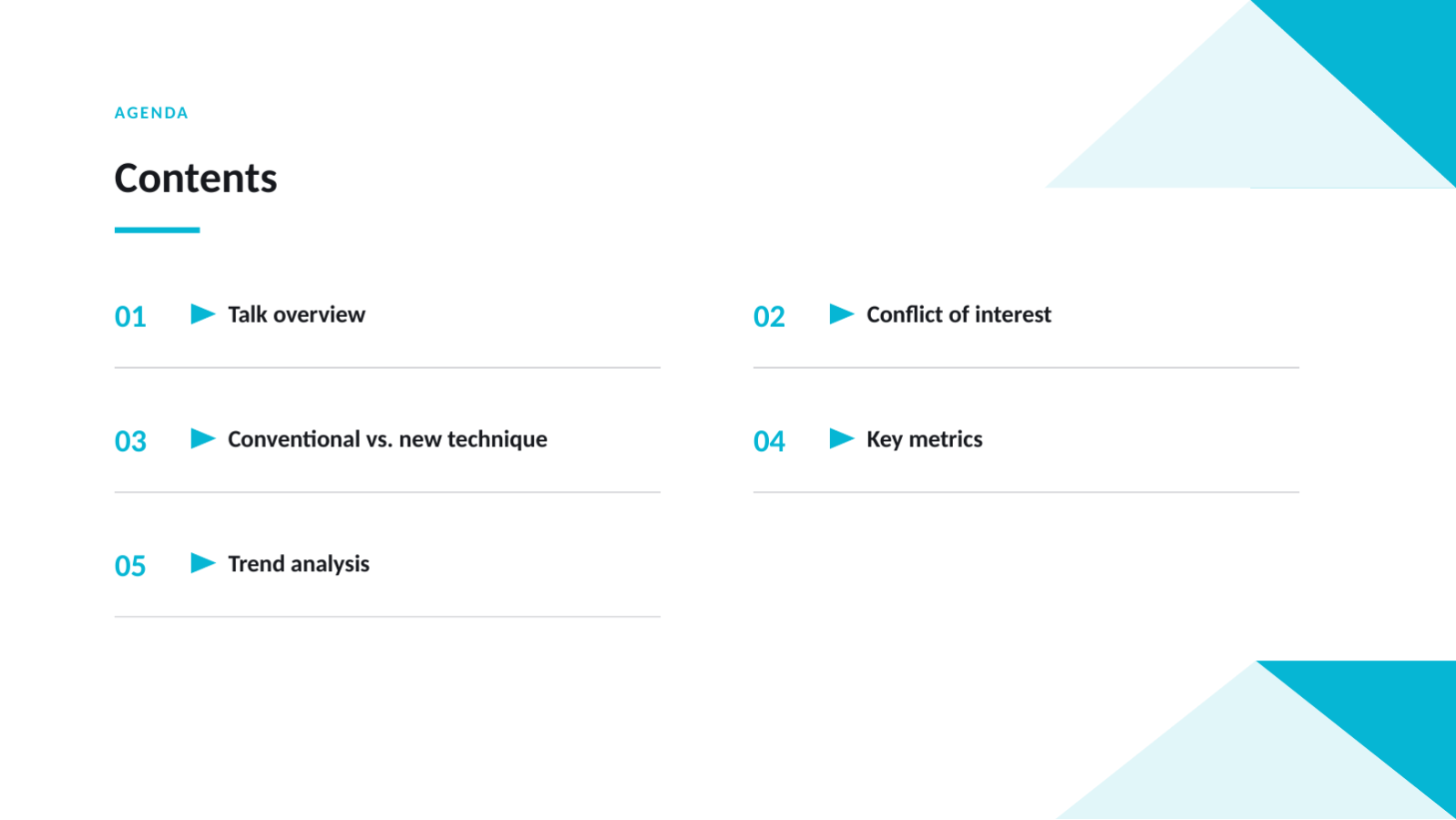 Slide 2 — Medical Conference Deck