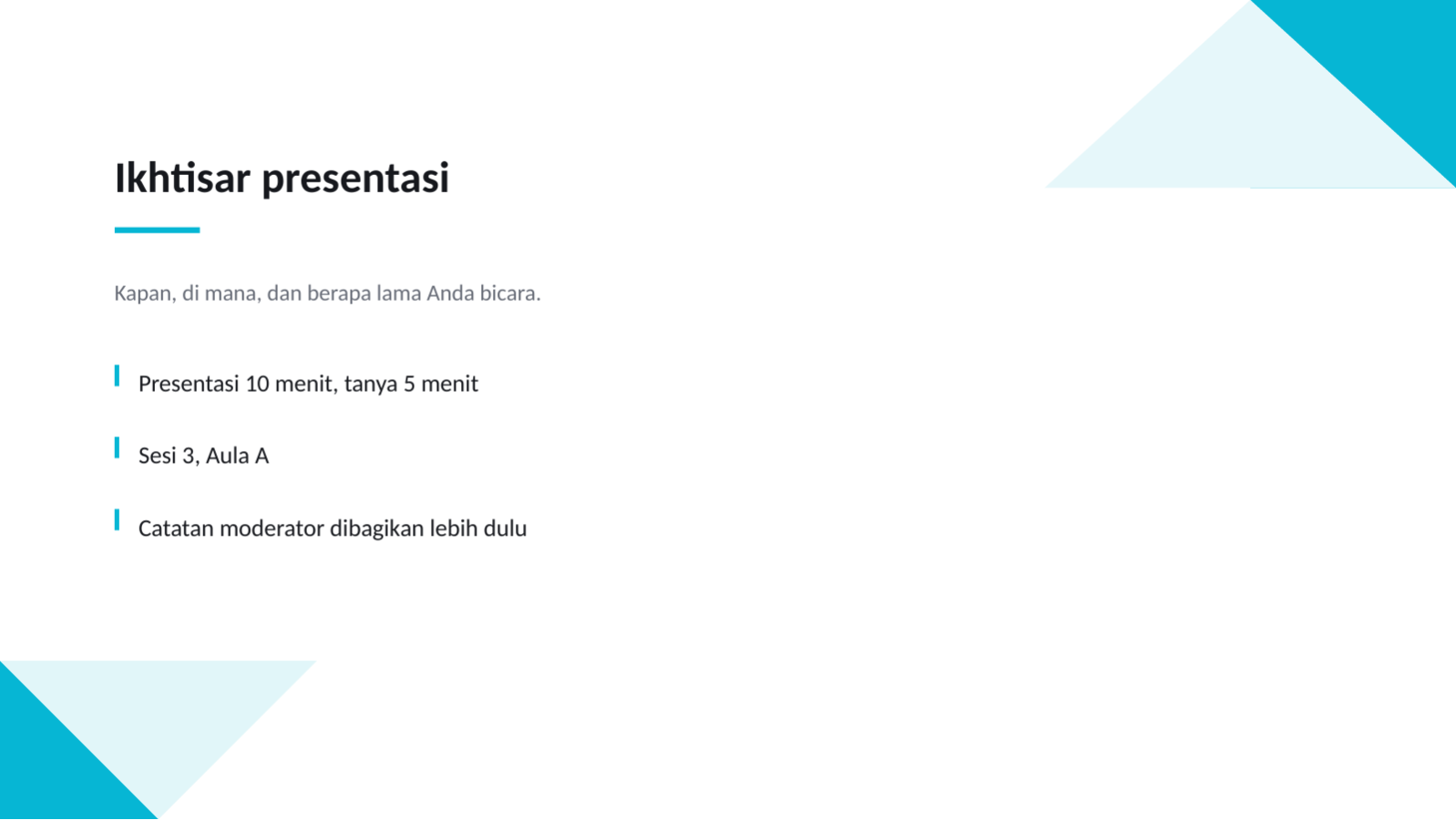 Slide 4 — Materi konferensi ilmiah