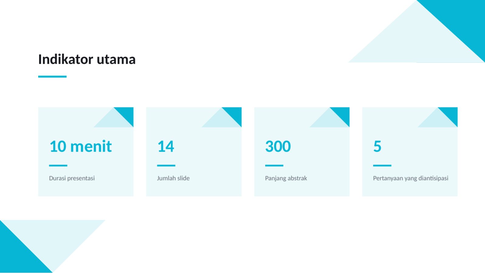 Slide 8 — Materi konferensi ilmiah