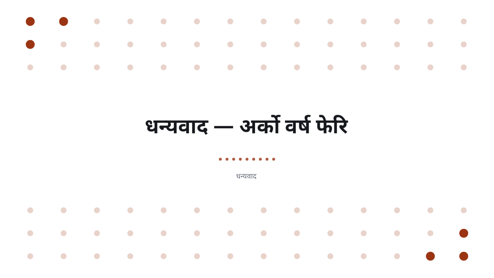 स्लाइड 10 — वर्षान्त समीक्षा प्रस्तुति