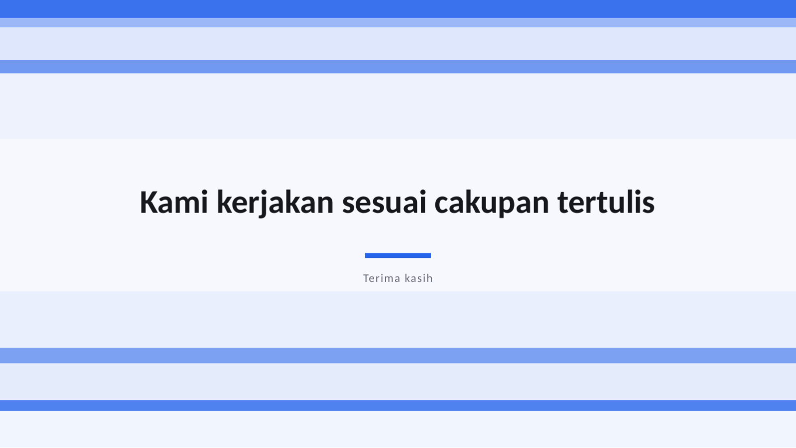 Slide 10 — Templat proposal bisnis rapi