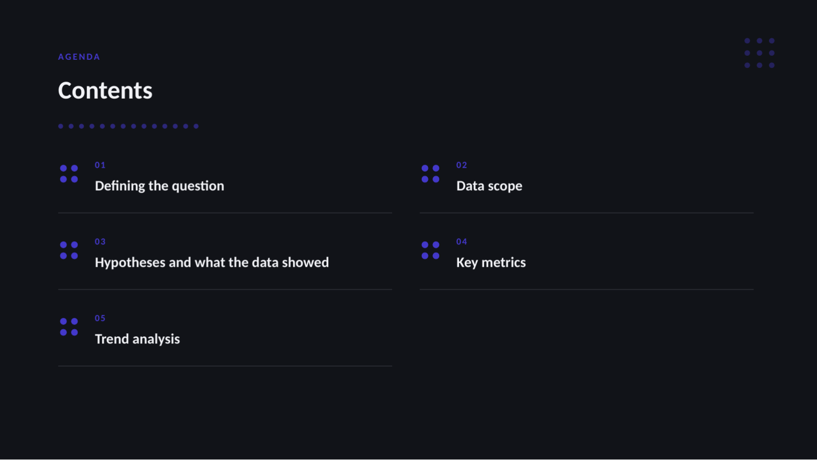 Slide 2 — Data Analysis Deck