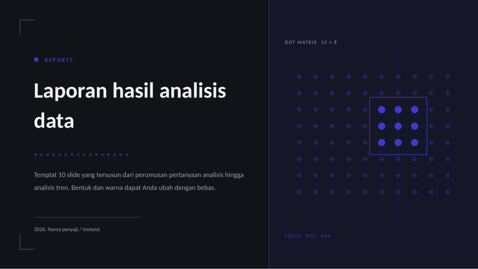 Slide 1 — Laporan hasil analisis data