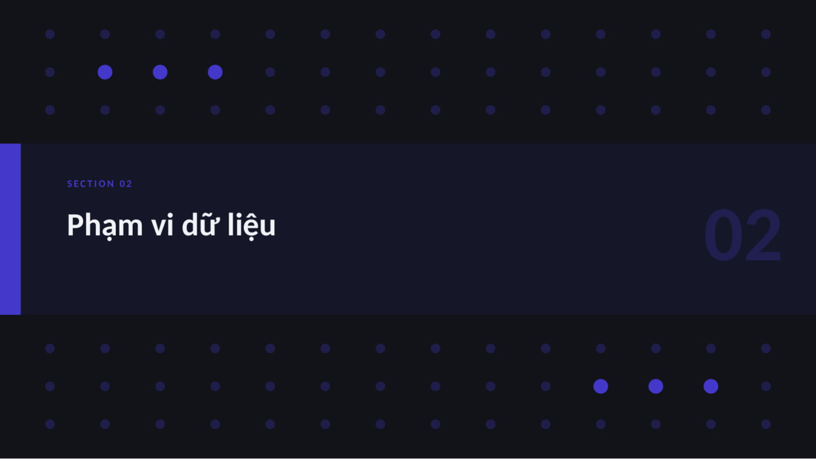 Trang chiếu 5 — Báo cáo kết quả phân tích dữ liệu