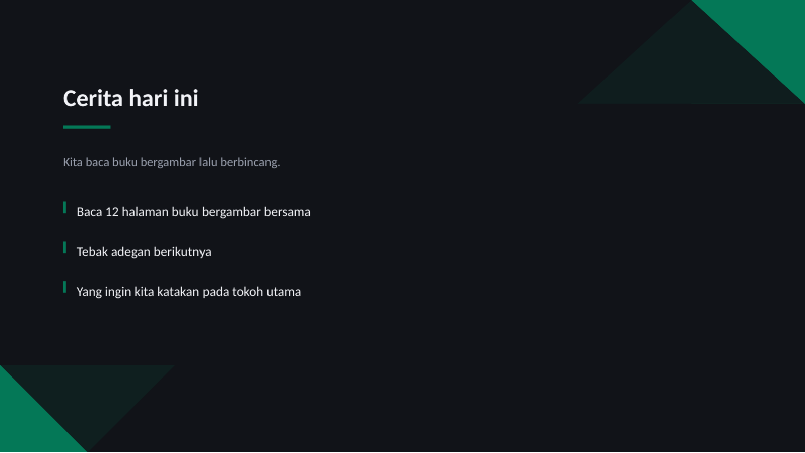 Slide 6 — Materi kelas anak