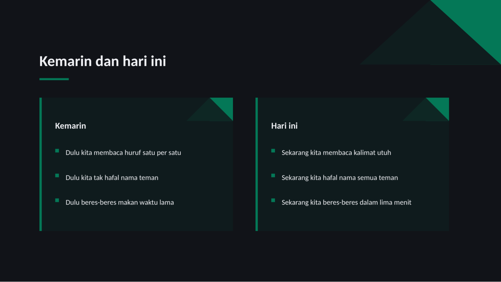 Slide 9 — Materi kelas anak