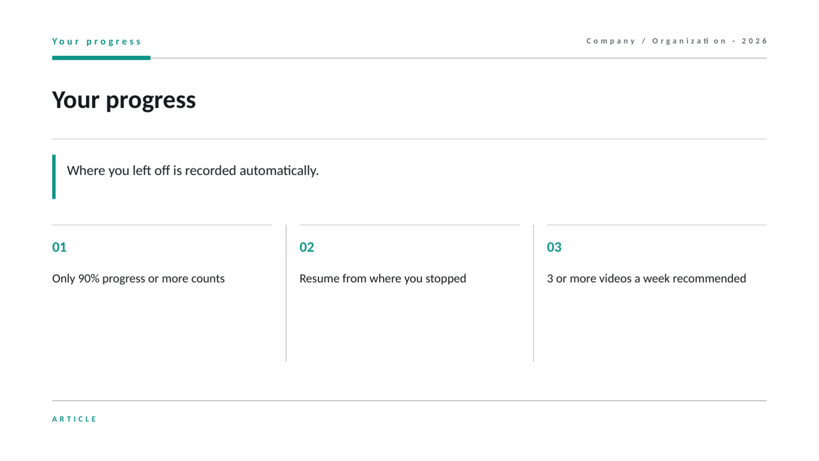 Slide 8 — Online Course Deck