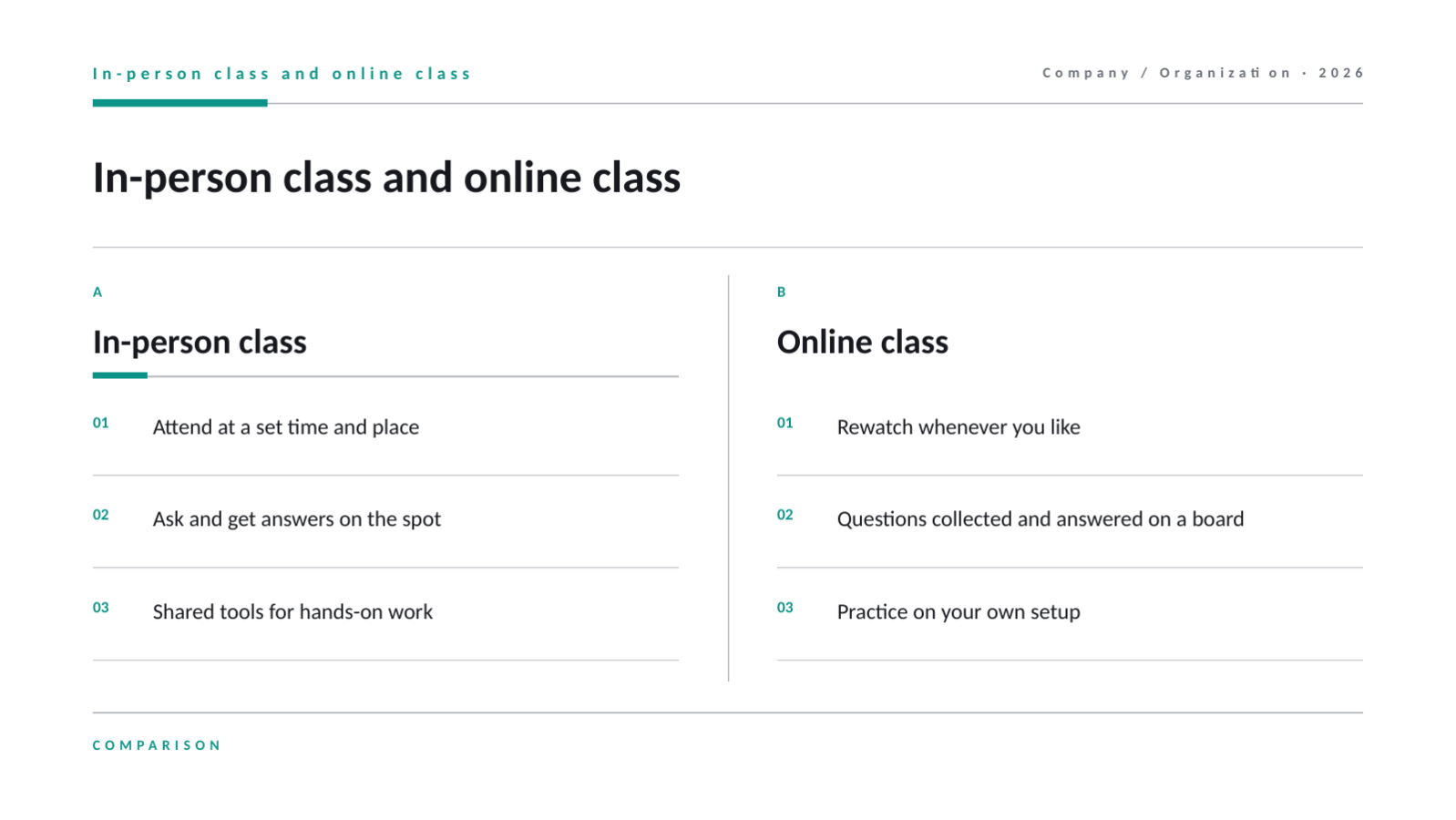 Slide 9 — Online Course Deck
