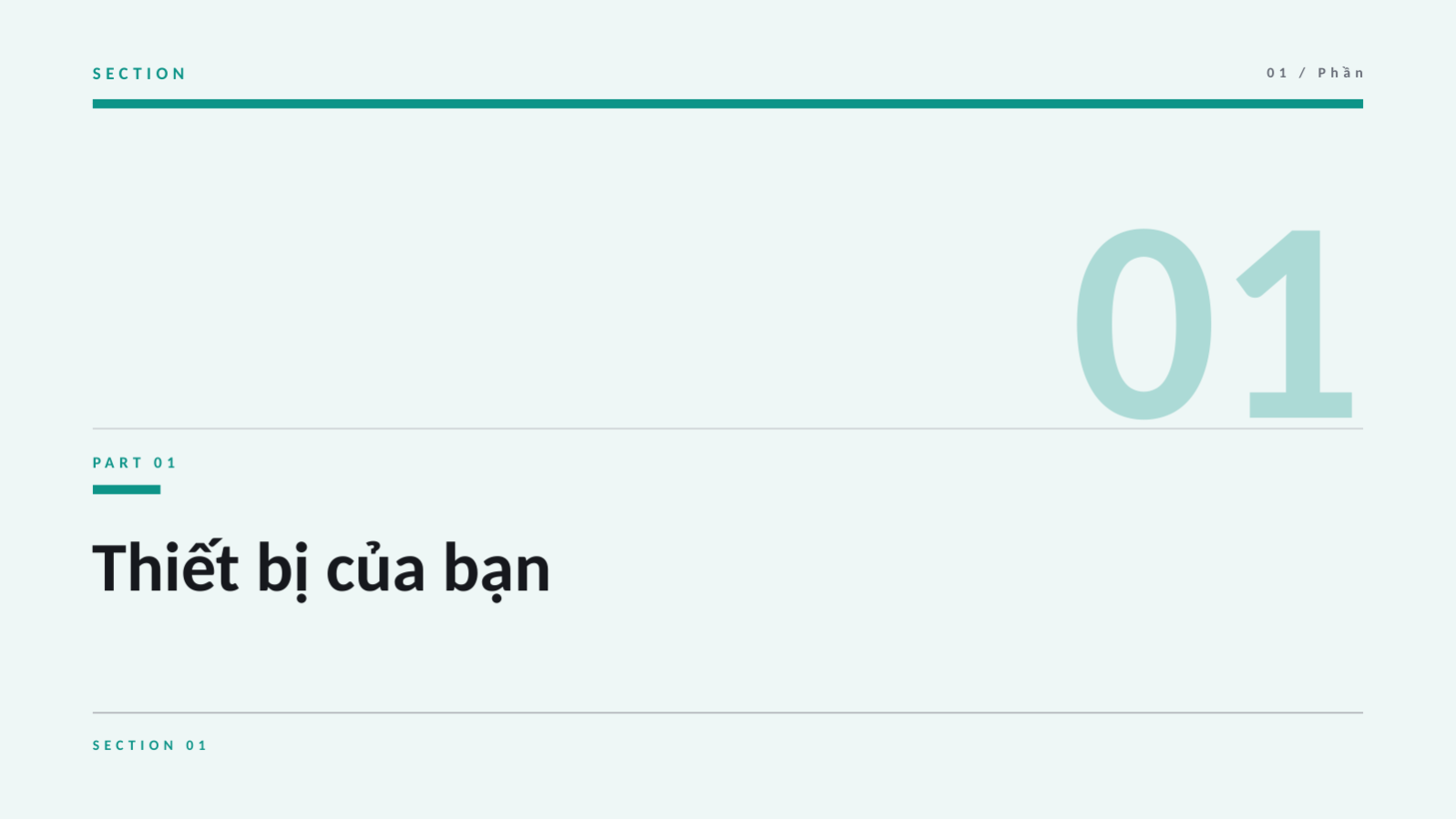 Trang chiếu 3 — Tài liệu giảng dạy trực tuyến