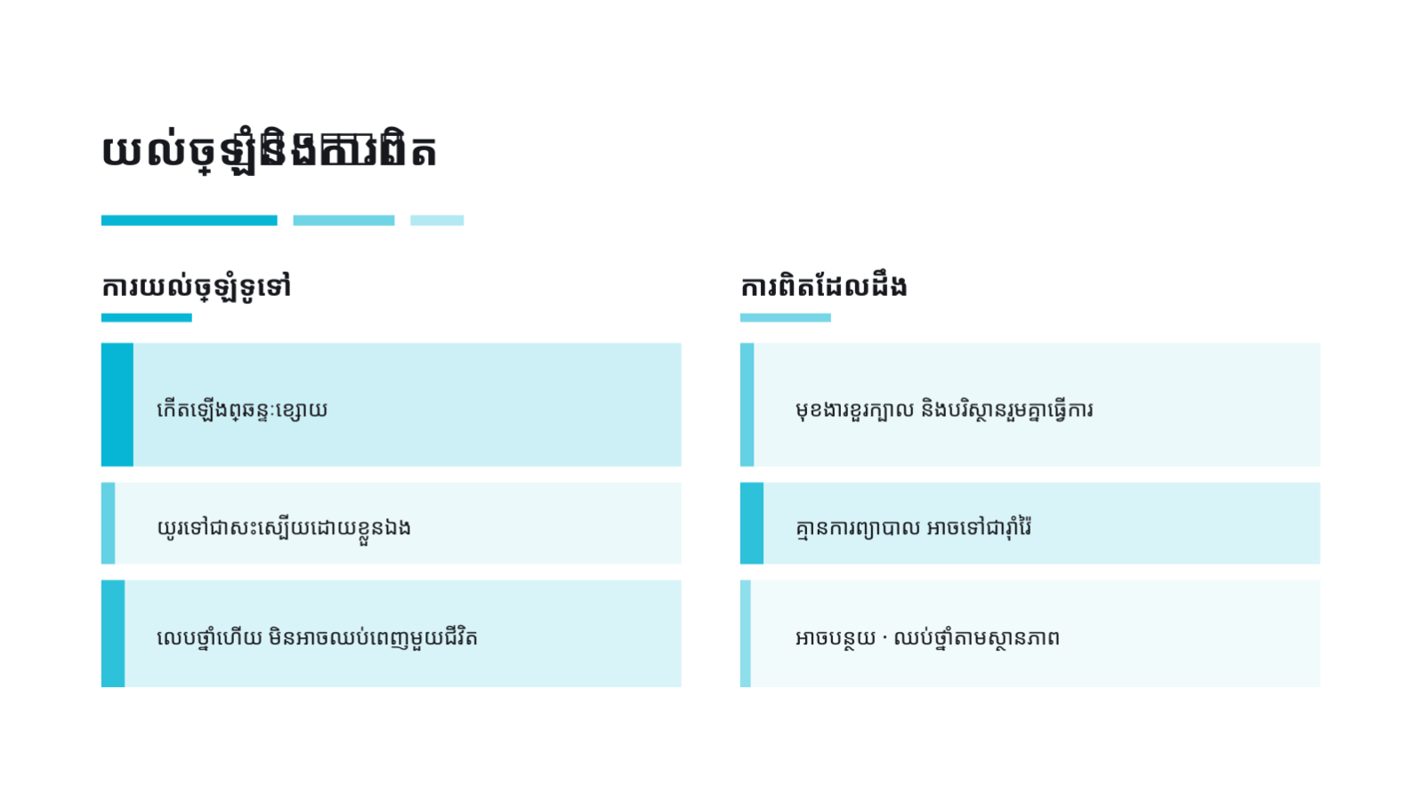 ស្លាយ 9 — ឯកសារបង្រៀន សុខភាពផ្លូវចិត្ត