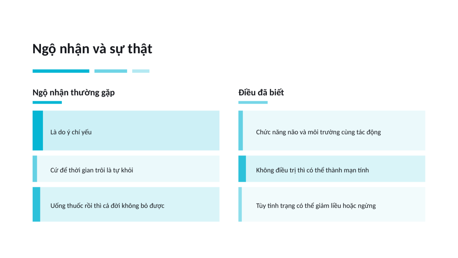 Trang chiếu 9 — Tài liệu bài giảng sức khỏe tâm thần