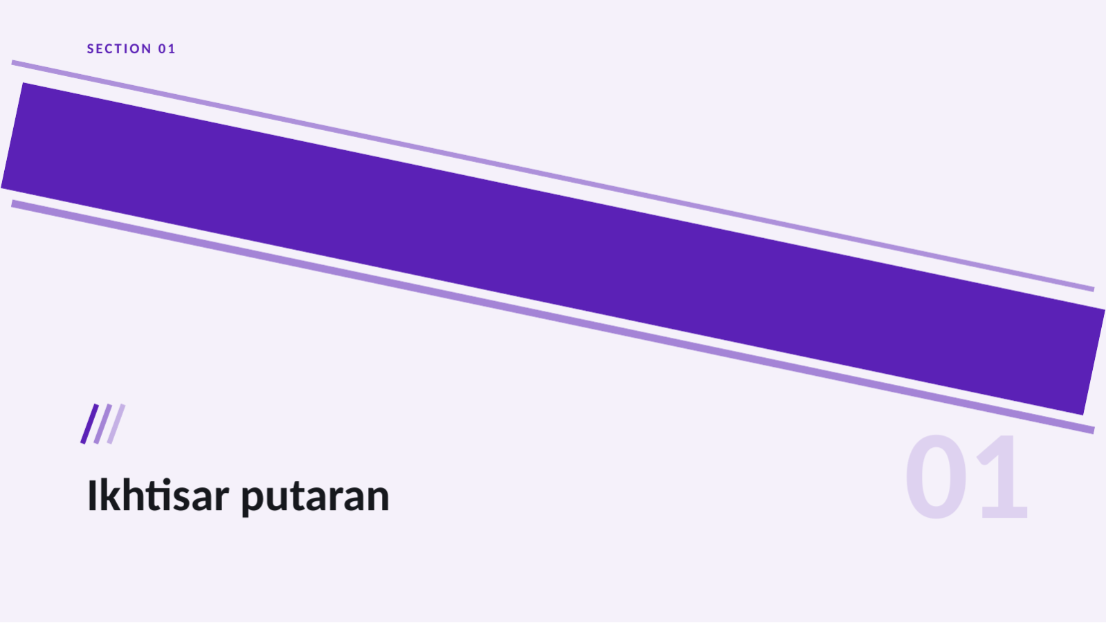 Slide 3 — Deck ringkasan penggalangan dana