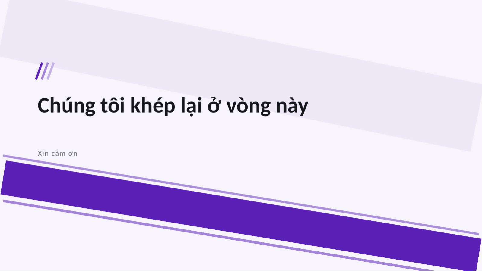Trang chiếu 10 — Deck tóm tắt gọi vốn