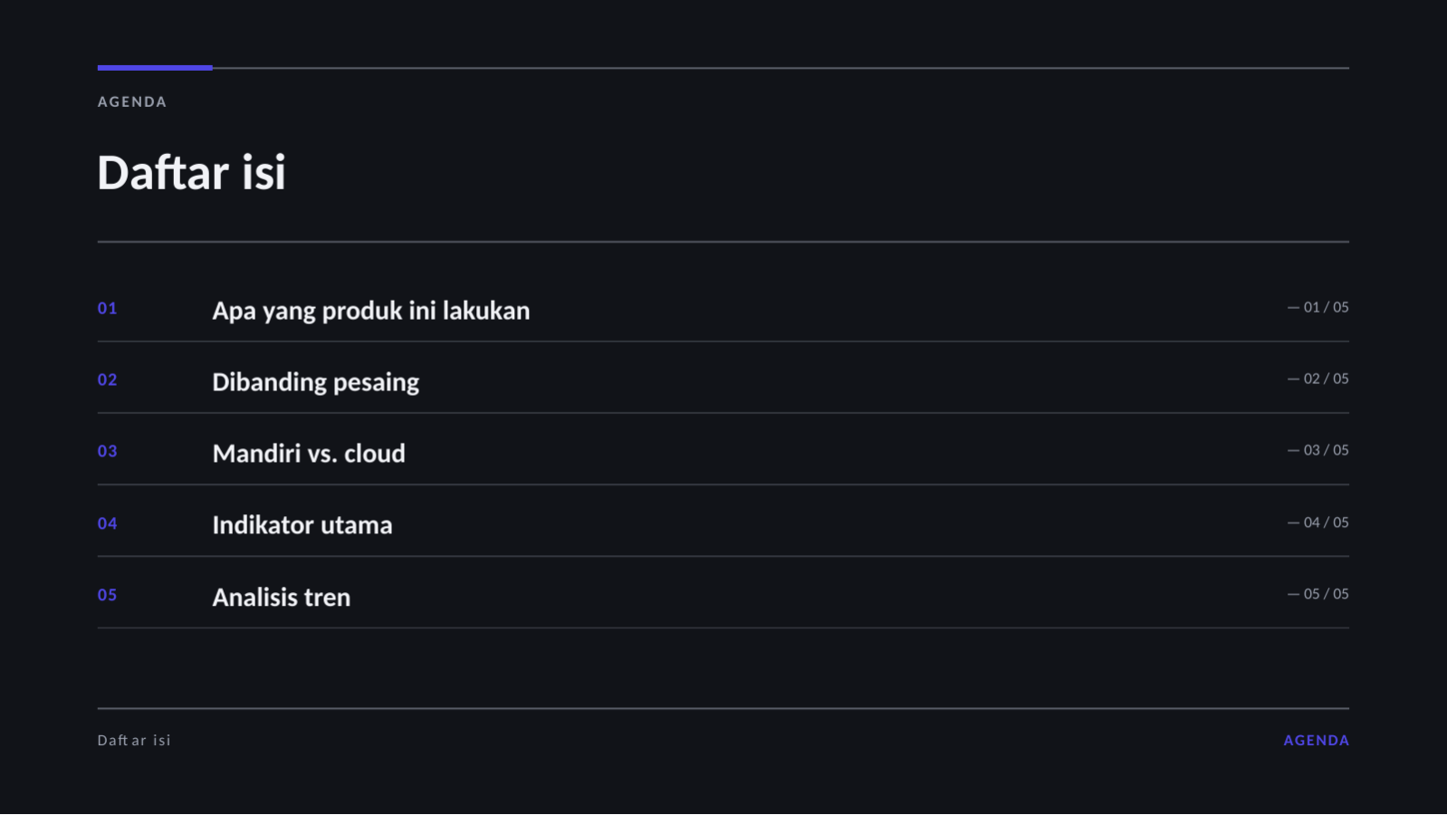 Slide 2 — Materi perkenalan produk TI (Gelap)