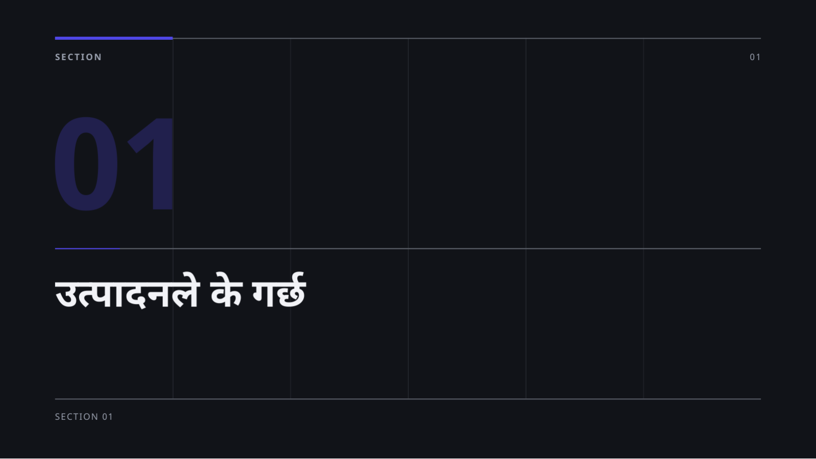 स्लाइड 3 — IT उत्पादन परिचय सामग्री (डार्क)