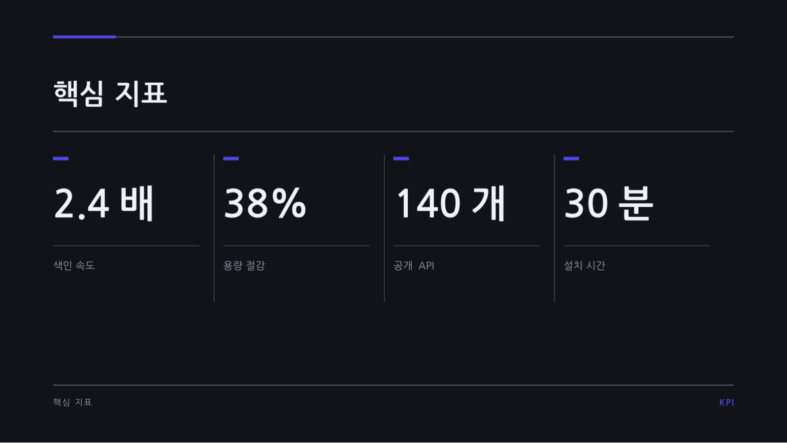 슬라이드 8 — IT 제품 소개 자료 (다크)