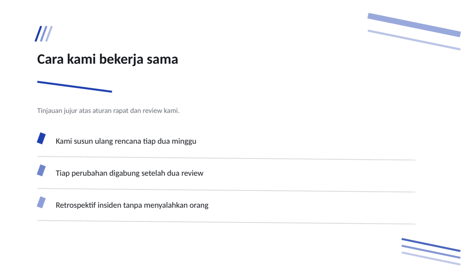 Slide 8 — Sosialisasi rekrutmen pengembang