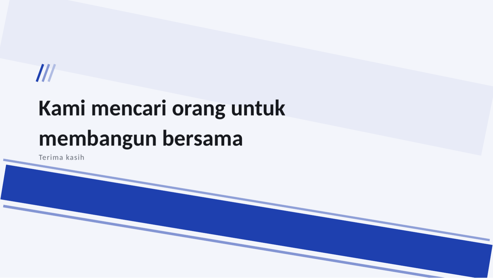 Slide 12 — Sosialisasi rekrutmen pengembang