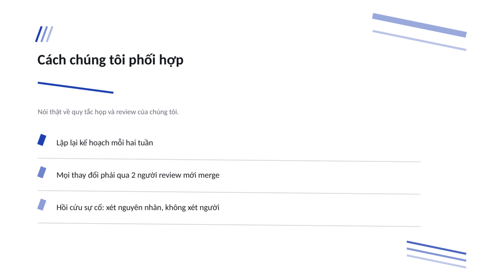 Trang chiếu 8 — Buổi giới thiệu tuyển dụng lập trình viên