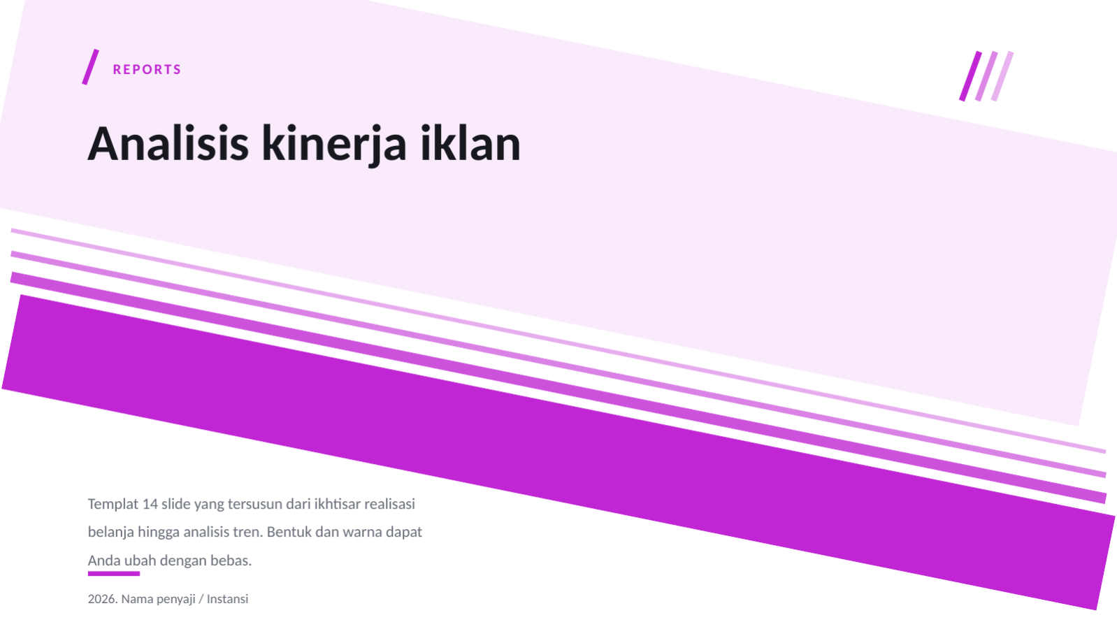 Slide 1 — Analisis kinerja iklan