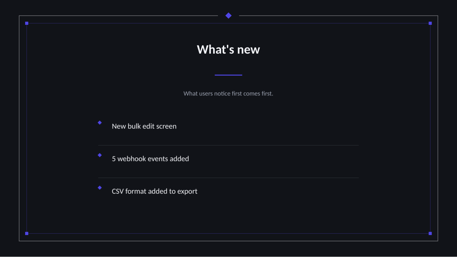 Slide 6 — Release Notes Deck