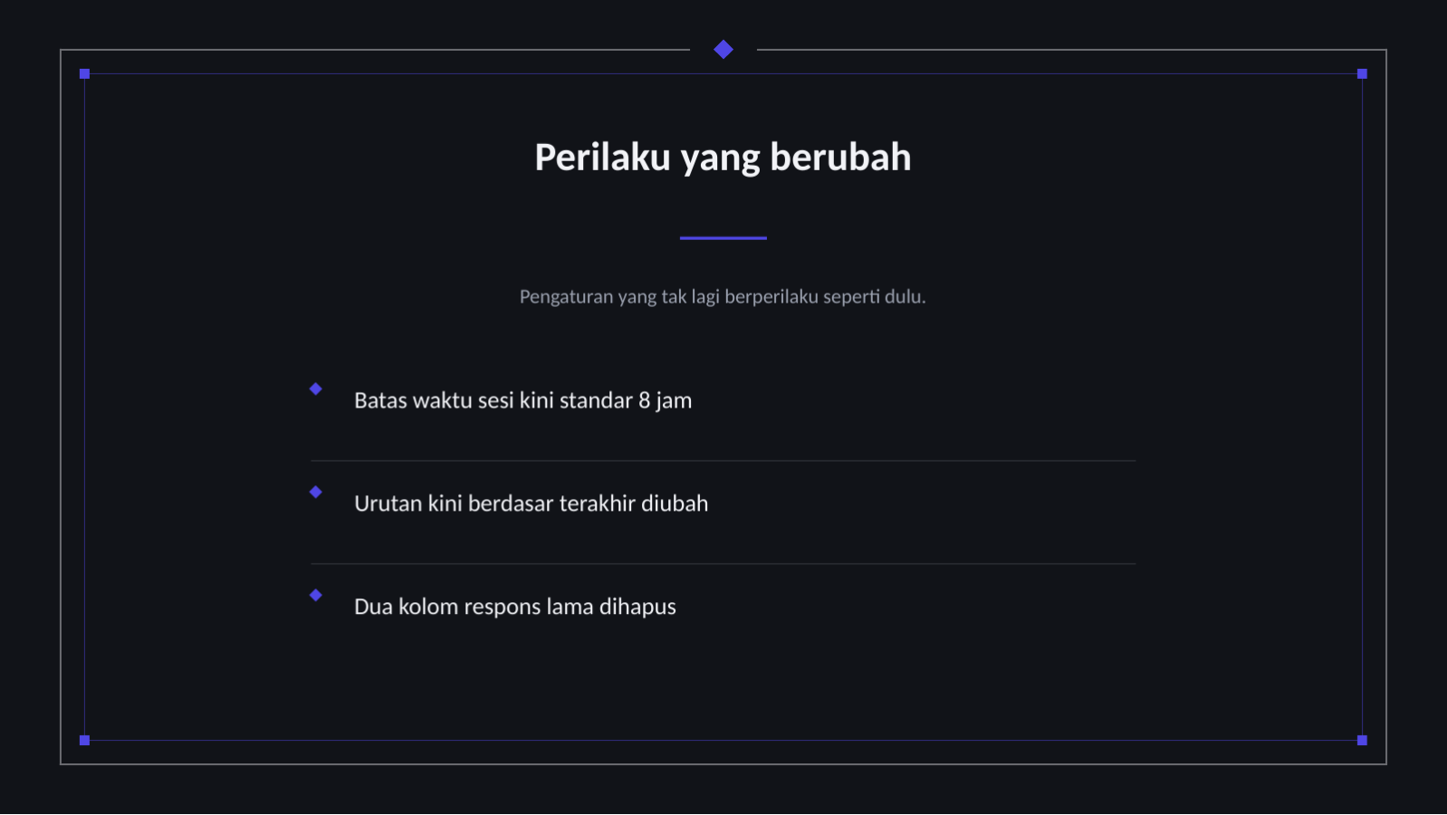 Slide 8 — Presentasi catatan rilis